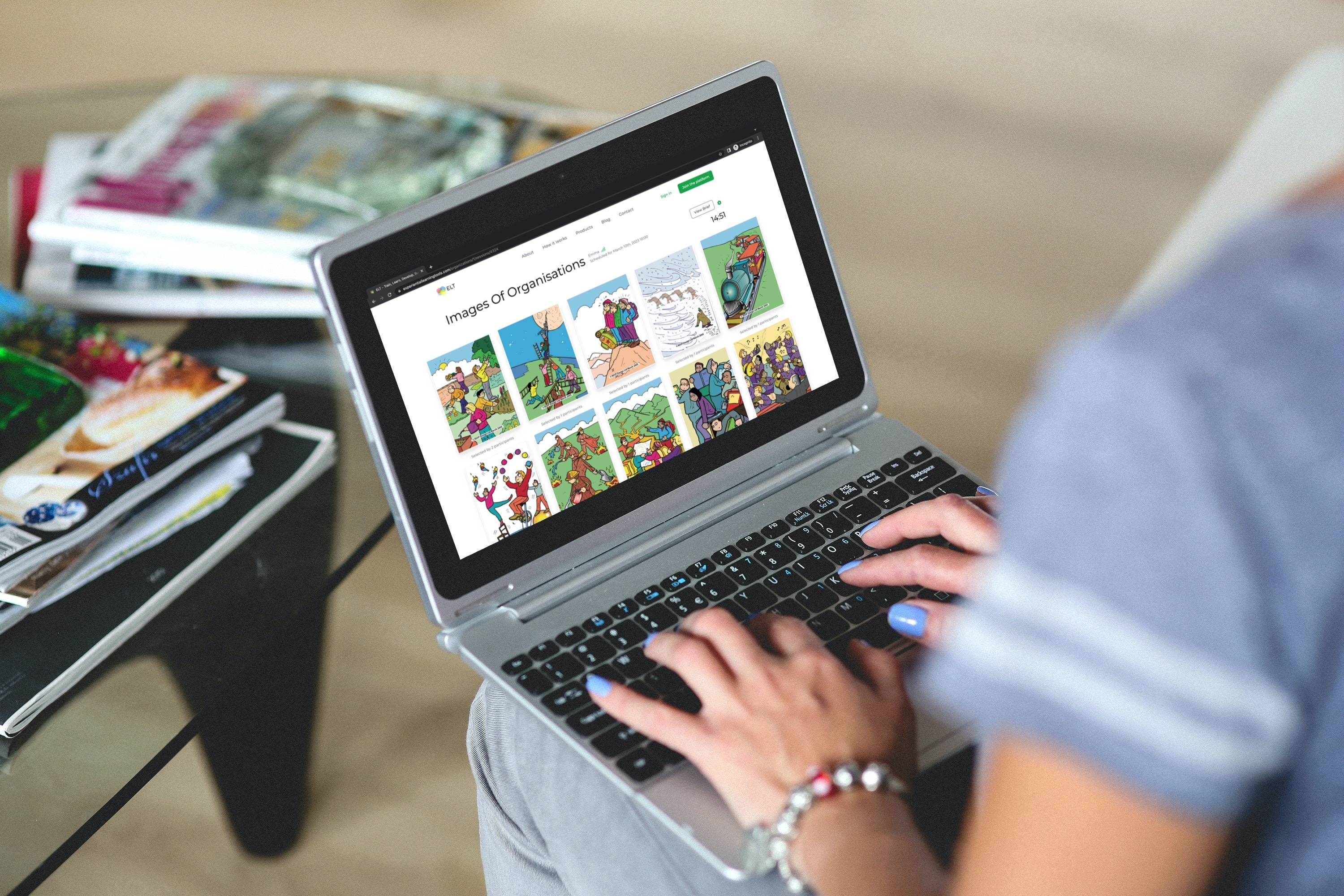 screenshot of Experiential Learning Tools